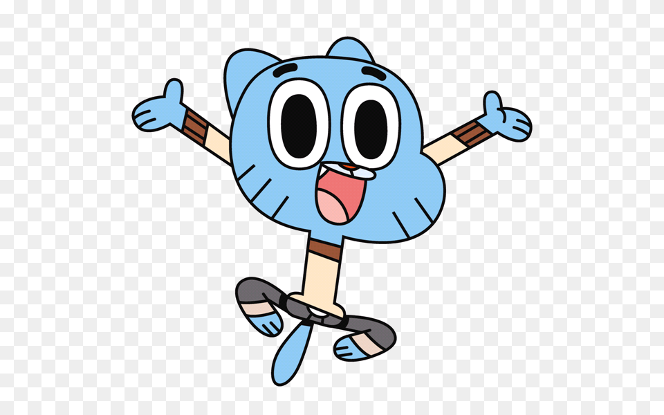 Gumball Watterson Cartoon Network, Animal, Kangaroo, Mammal Png Image