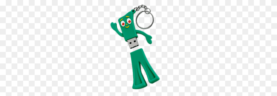 Gumby Usb Flash Drive, Clothing, Glove, Electronics, Hardware Free Png