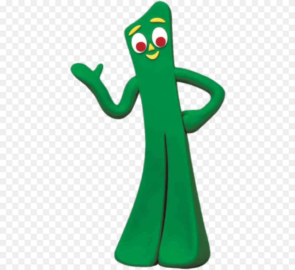 Gumby Waving Transparent The Movie, Baby, Person, Alien Free Png Download