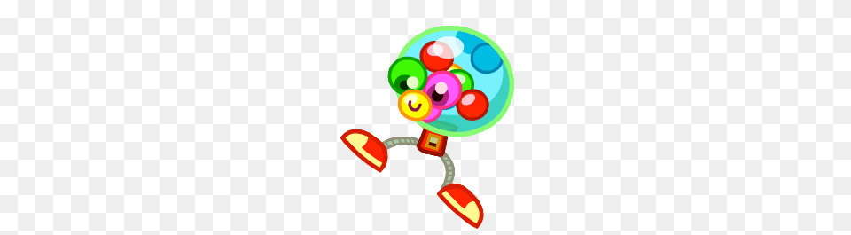 Gumdrop The Bendy Vendy Jumping, Rattle, Toy, Balloon, Food Png Image