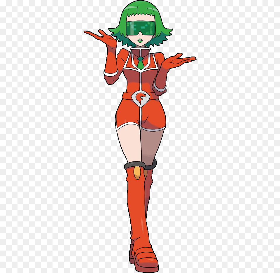 Gumi Pokemon Team Flare Bryony, Adult, Female, Person, Woman Free Png