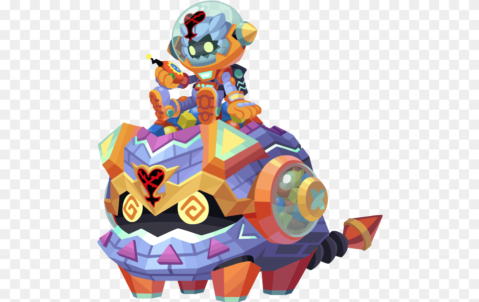 Gummi Adventurer Gummi Adventure Kingdom Hearts Union Cross, Art, Graphics, Bulldozer, Machine Png