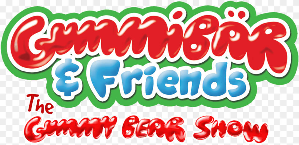Gummibr The Yummy Gummy Search For Santa Gummy Bear Show, Sticker, Food, Sweets, Text Free Png Download