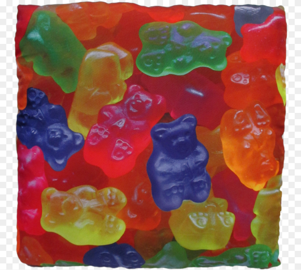 Gummy Bear Autograph Pillow Gummy Bear, Candy, Food, Sweets, Jelly Free Png