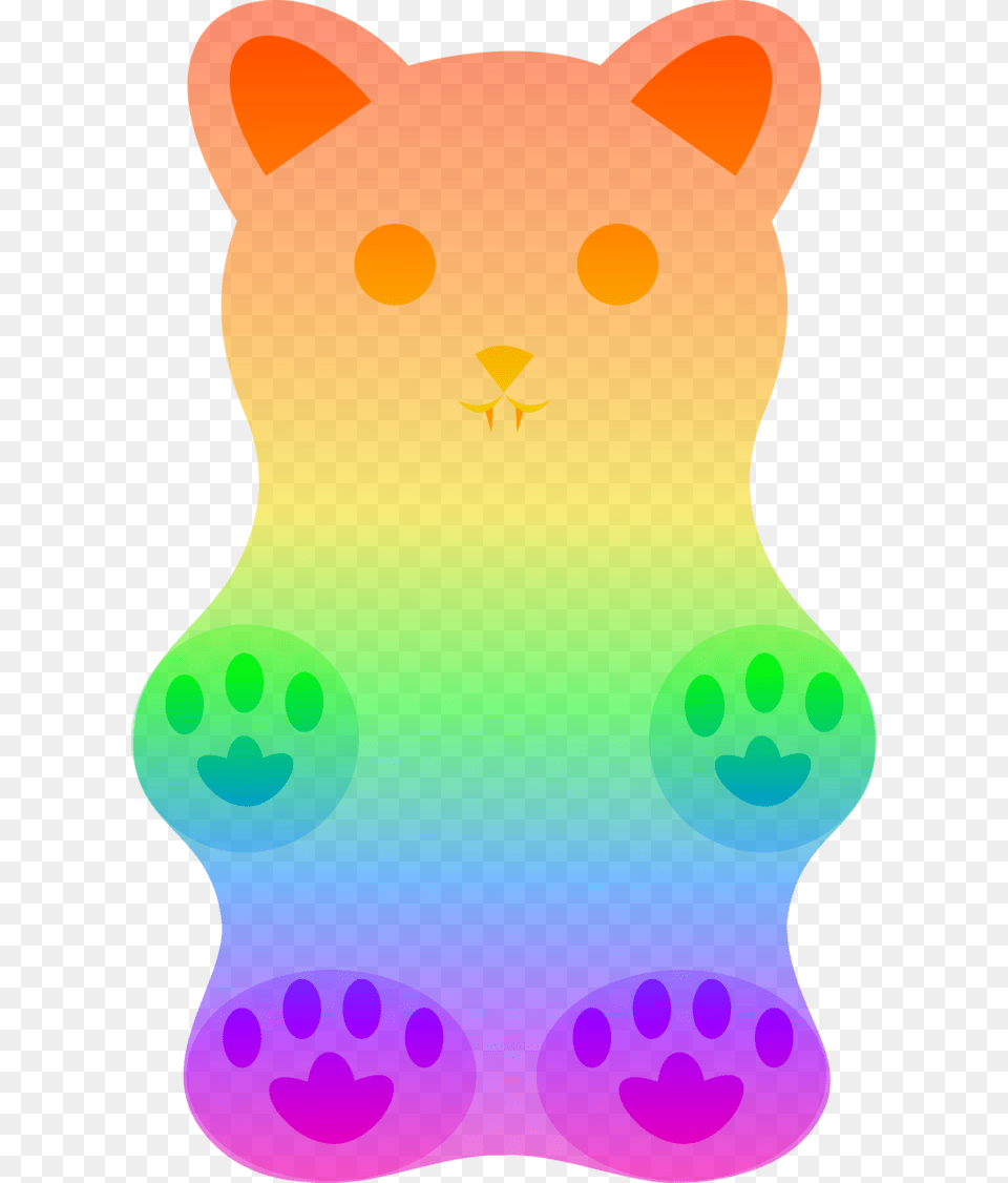 Gummy Bear Background Transparent Rainbow Gummy Bear Clipart, Person, Food, Sweets Free Png