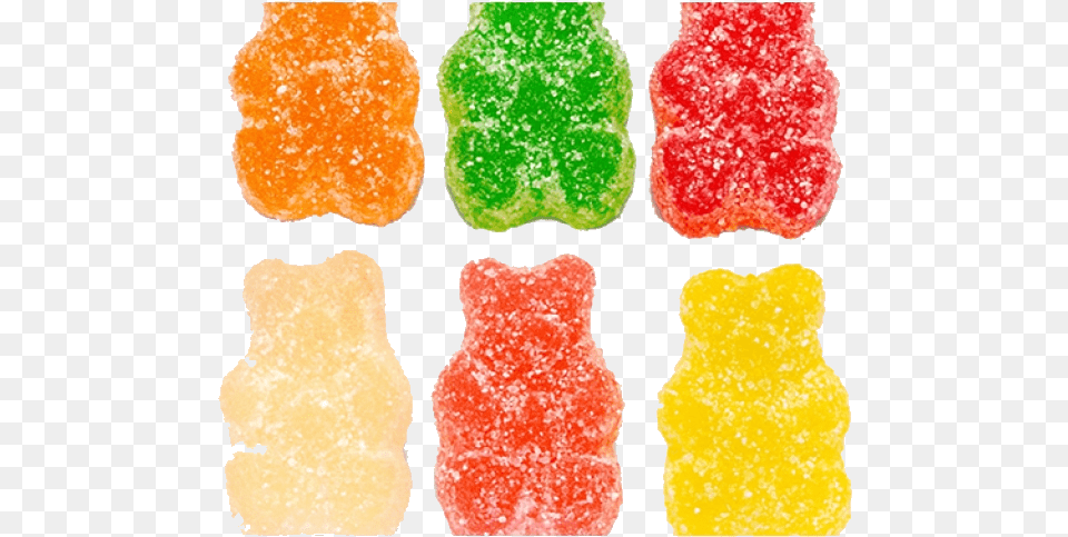 Gummy Bear Clipart Orange Bears With Background Gummy Bear Candy Sour, Jelly, Food, Sweets, Citrus Fruit Free Png