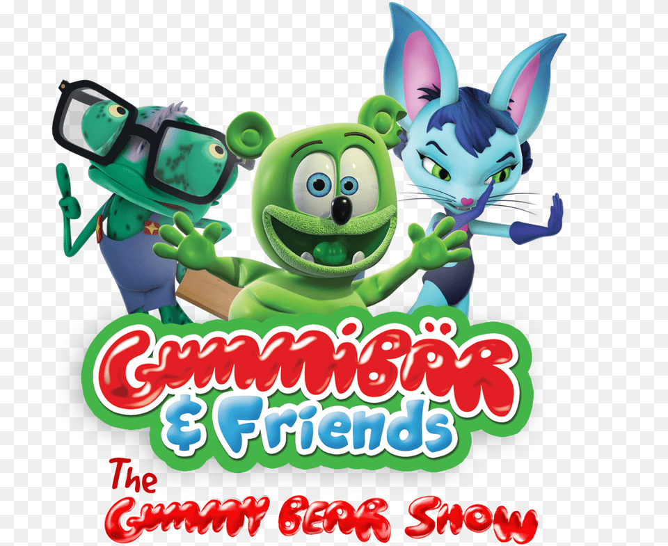 Gummy Bear Show Characters, Toy, Book, Comics, Publication Png Image