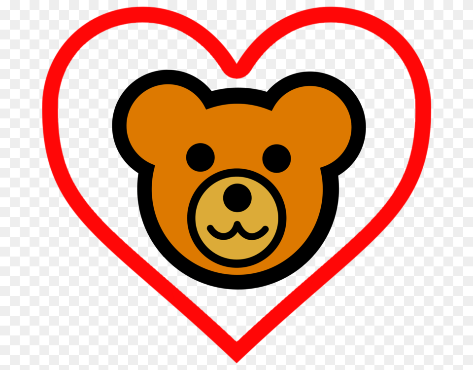 Gummy Bear Teddy Bear Counting Bears Stuffed Animals Cuddly Toys, Heart, Sticker Free Png Download