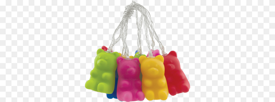 Gummy Bears String Lights Gummy Bear String Lights, Bag, Teddy Bear, Toy, Food Png Image