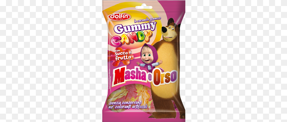 Gummy Candy Masha And The Bear Masha E Orso Masha E Orso, Baby, Person, Food, Sweets Png