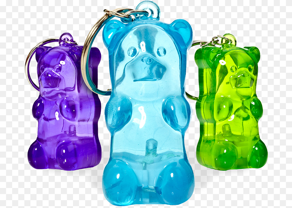 Gummy Goods Gummy Bear Key Chains, Ice, Accessories, Gemstone, Jewelry Png Image