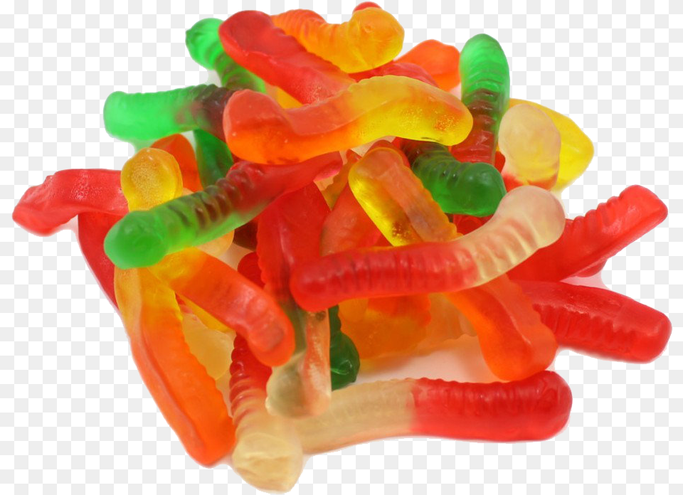 Gummy Worm, Candy, Food, Sweets, Jelly Png