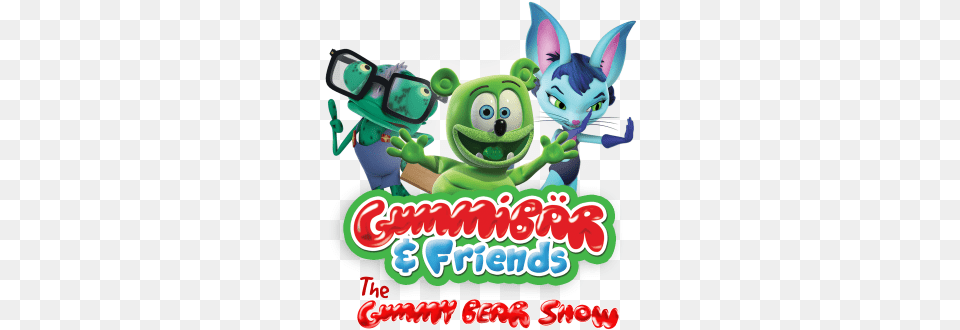 Gummybear International Reveals Gummibr Friends The Gummy Bear Show, Birthday Cake, Cake, Cream, Dessert Png