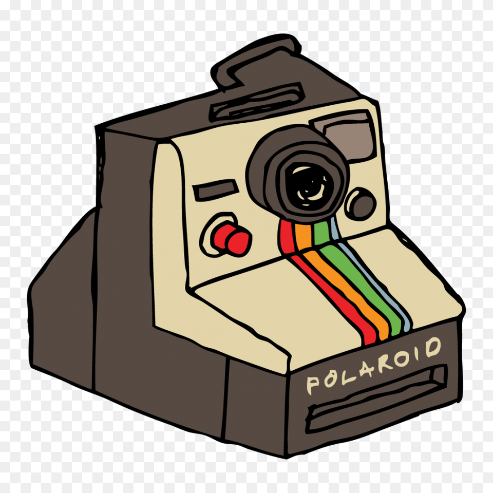 Gumtoo Designer Temporary Tattoos Polaroid Camera, Digital Camera, Electronics Png Image