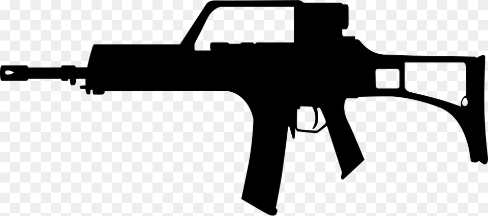 Gun, Firearm, Machine Gun, Rifle, Weapon Png Image