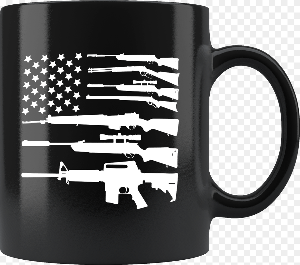 Gun American Flag Patriotic Usa Mugdata Zoom Cdn Coffee Tastes Like You Need To Stfu, Cup, Firearm, Weapon, Rifle Free Transparent Png