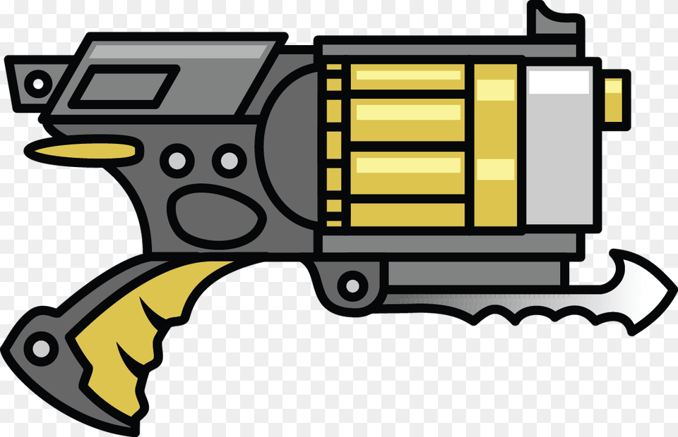 Gun Clip Art, Firearm, Handgun, Weapon, Bulldozer Free Png Download