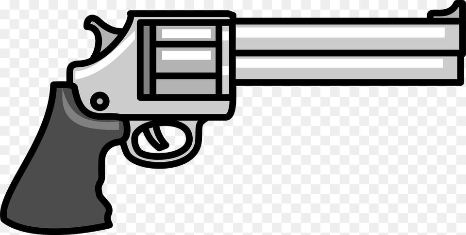 Gun Clipart, Firearm, Handgun, Weapon Free Png