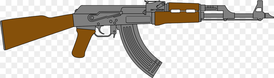 Gun Clipart, Firearm, Rifle, Weapon, Machine Gun Png Image