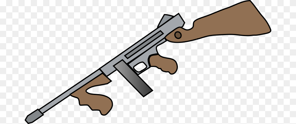 Gun Clipart, Firearm, Rifle, Weapon, Machine Gun Png
