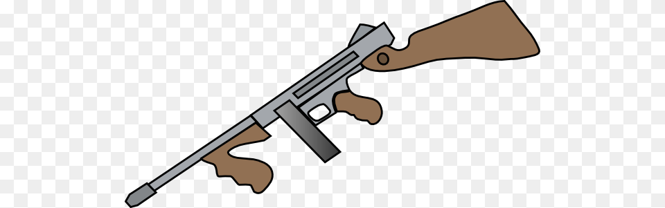Gun Clipart, Firearm, Rifle, Weapon, Machine Gun Free Png