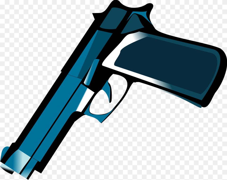 Gun Clipart, Firearm, Handgun, Weapon, Bow Free Transparent Png