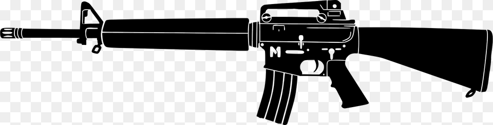 Gun Clipart, Firearm, Rifle, Weapon, Machine Gun Png