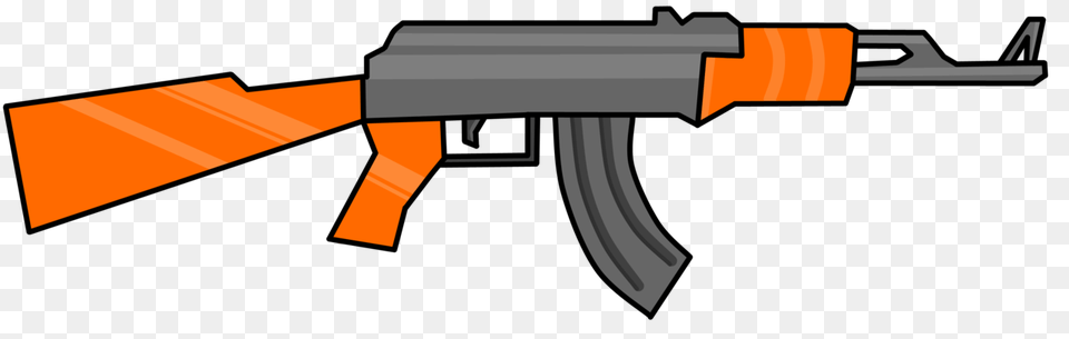 Gun Clipart Transparent Background, Firearm, Rifle, Weapon, Machine Gun Png