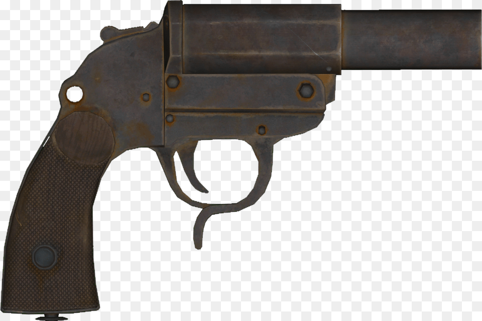 Gun Firing Flare Gun Nazi, Firearm, Handgun, Weapon Free Png