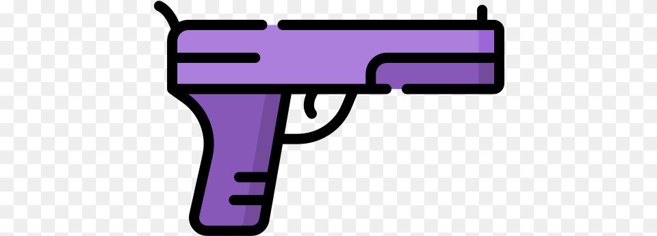 Gun Gaming Icons Weapons, Firearm, Handgun, Weapon Free Png Download