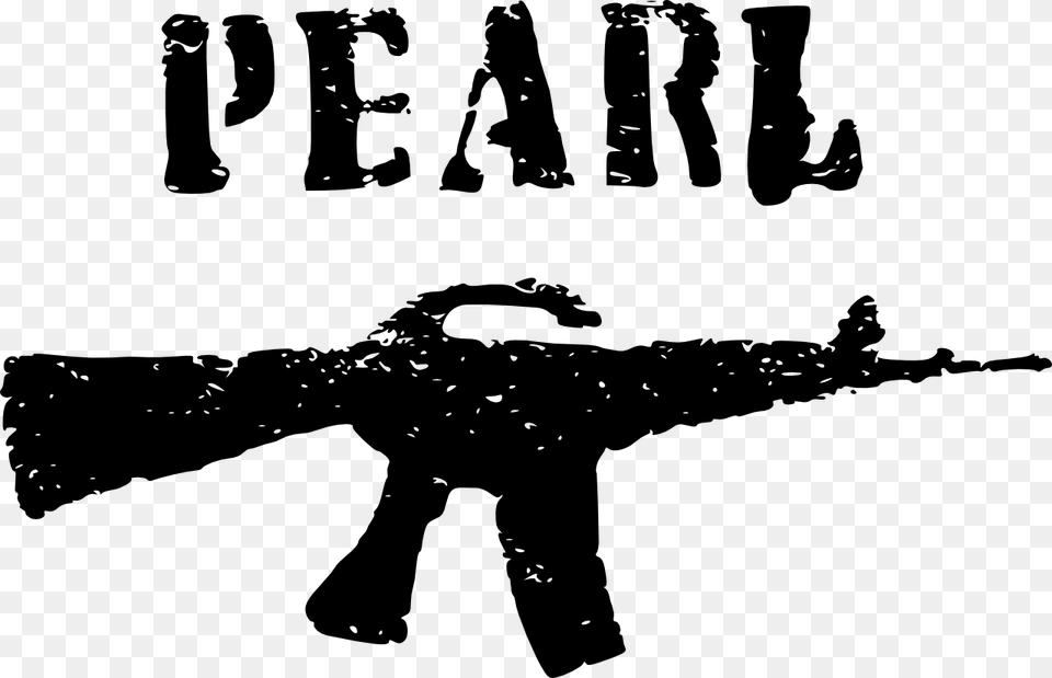 Gun Graffiti, Weapon, Stencil, Firearm, Rifle Free Png
