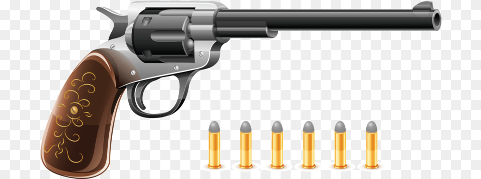 Gun Gun Hd, Firearm, Handgun, Weapon, Ammunition Free Png Download