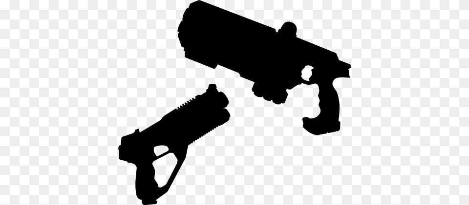 Gun Icon, Firearm, Silhouette, Weapon, Rifle Free Png Download