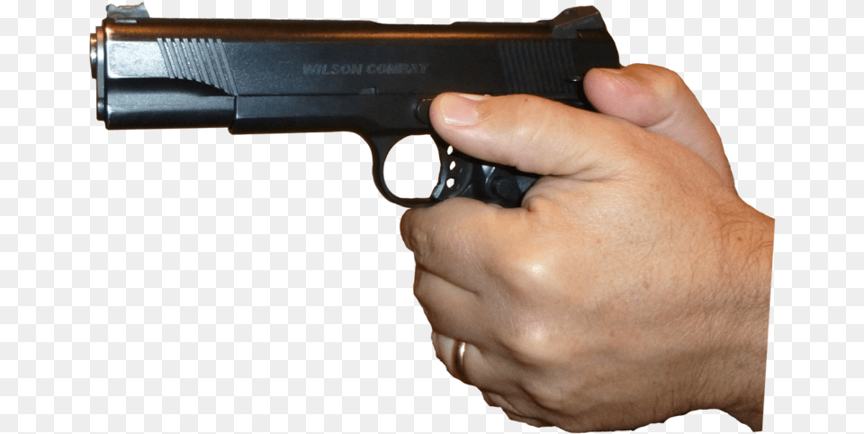 Gun In Hand Clipart Transparent Background Gun Hand Transparent, Firearm, Handgun, Weapon, Baby Png