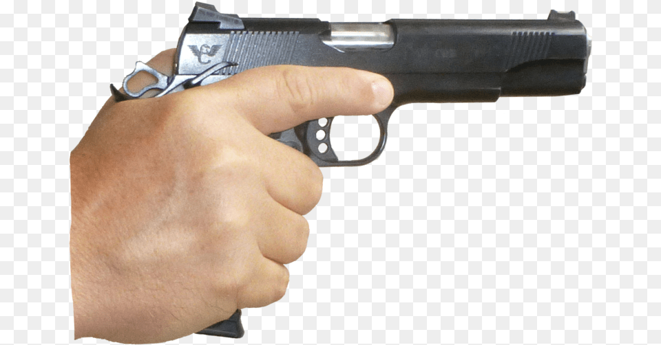Gun In Hand Gun In Hand, Firearm, Handgun, Weapon, Adult Png Image