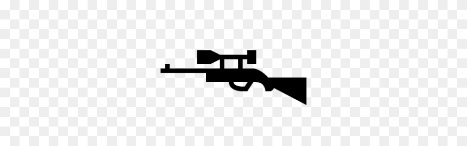 Gun Shot Clipart Firearm, Gray Free Png Download