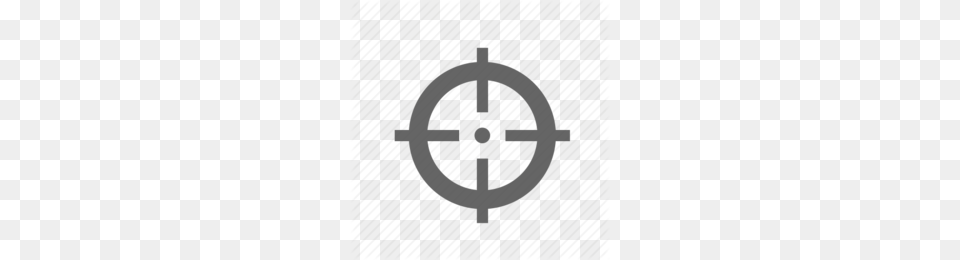 Gun Target Clip Art Clipart, Cross, Symbol, Face, Head Free Png Download