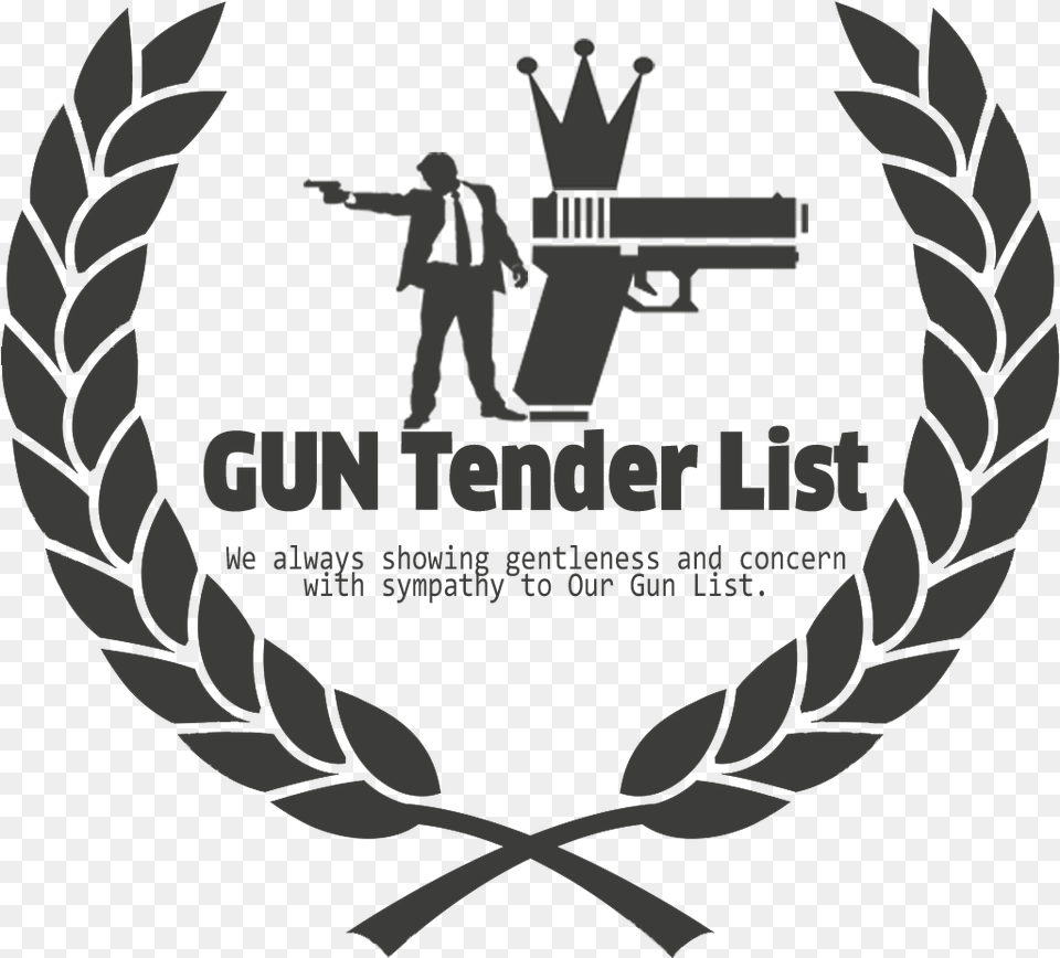 Gun Tender List Al Munawwarah College, Person, Emblem, Symbol, Logo Free Transparent Png