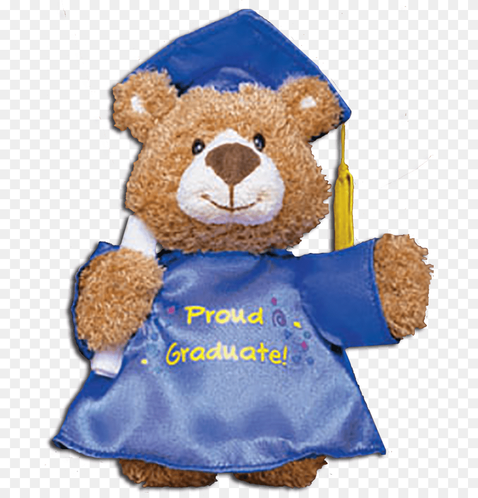 Gund Plush Musical Proud Graduate Teddy Bearhe Wears Graduation Bear, Teddy Bear, Toy Free Transparent Png