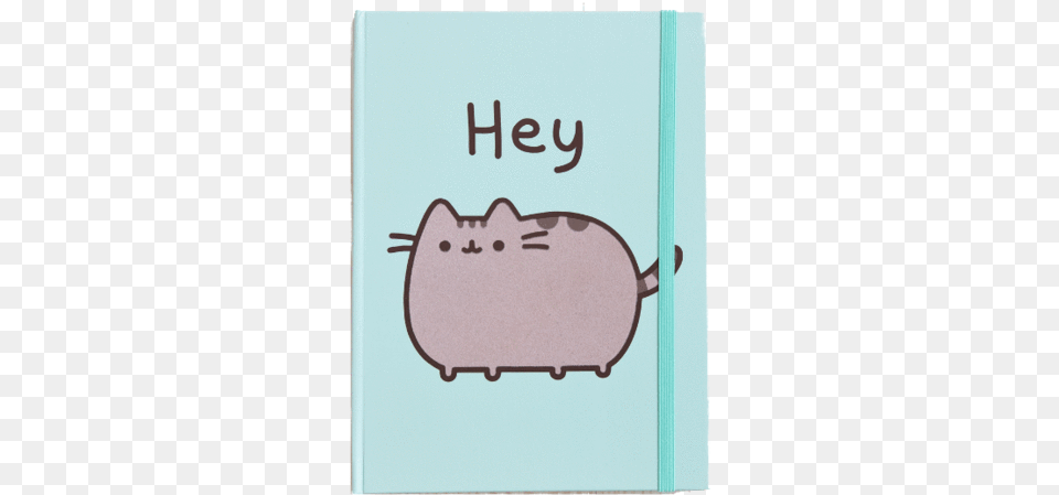 Gund Pusheen Journal Hey Gund Pusheen Hey Journal Green, Text Free Transparent Png