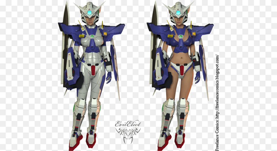 Gundam Exia Full Armor, Person, Clothing, Costume, Face Free Png Download