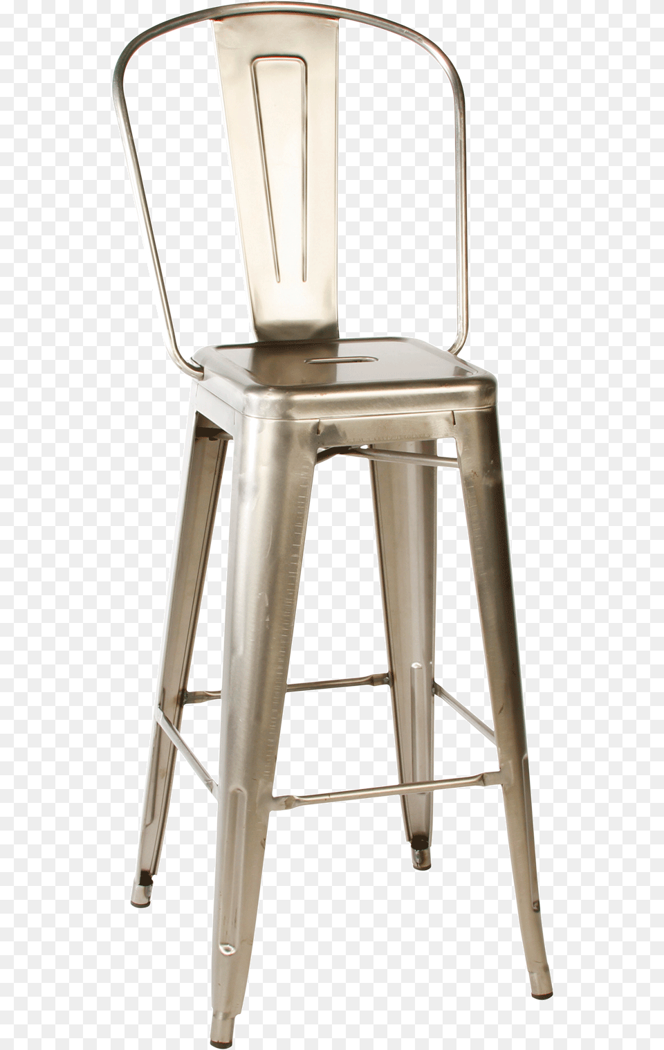 Gunmetal Cafe Bar Stool, Furniture, Chair, Bar Stool Free Png