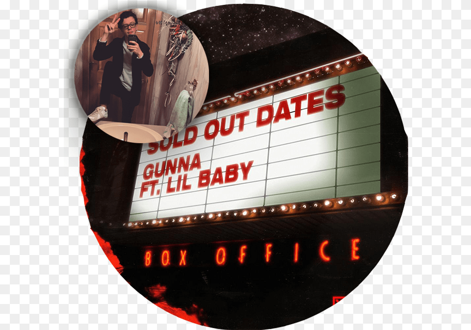 Gunna Ft Lil Baby Sold Out Dates, Cinema, Adult, Advertisement, Person Free Png