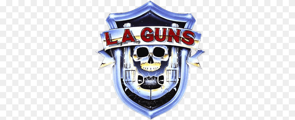 Guns Announce The Missing Peace Australian Amp Nz 2018 La Guns Logo, Badge, Symbol, Emblem Free Png Download