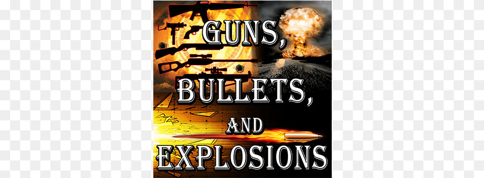 Guns Bullets And Explosions Bullet, Book, Publication, Weapon, Firearm Png Image