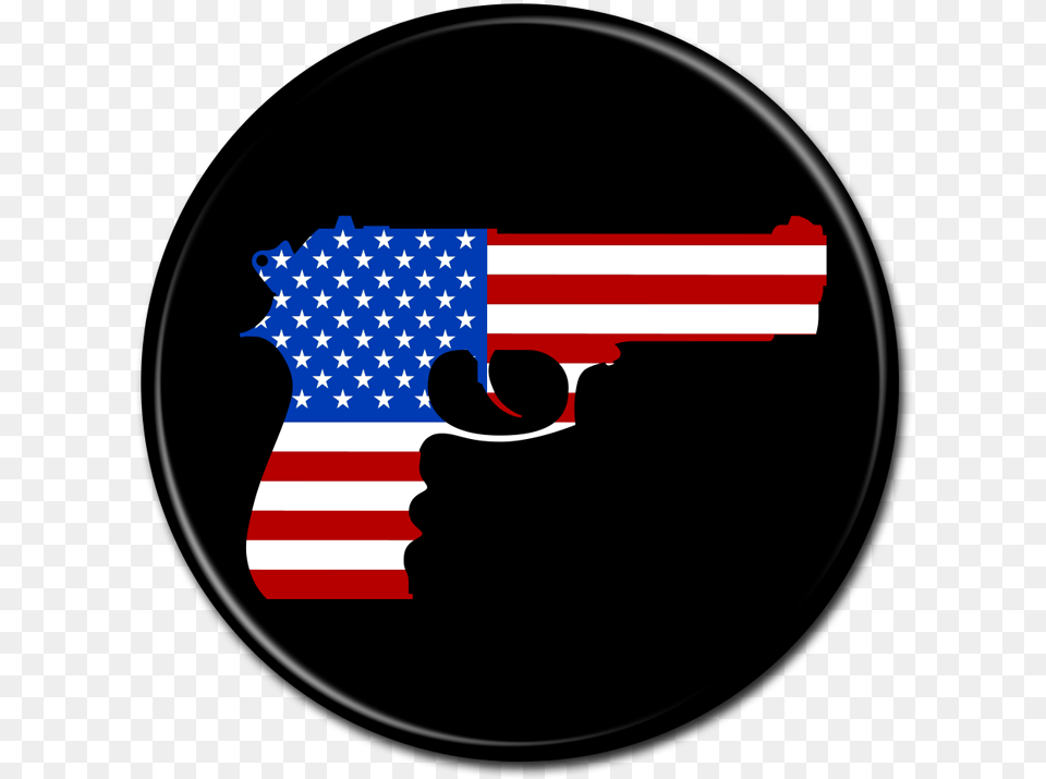 Guns Clipart American Flag What39s The Nickname Of The American Flag, Firearm, Weapon, American Flag, Gun Free Png Download