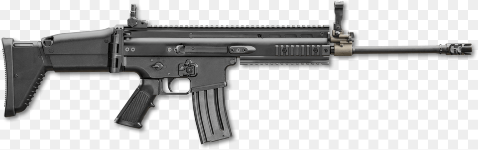 Guns Clipart Minigun Fn Scar, Firearm, Gun, Rifle, Weapon Free Png