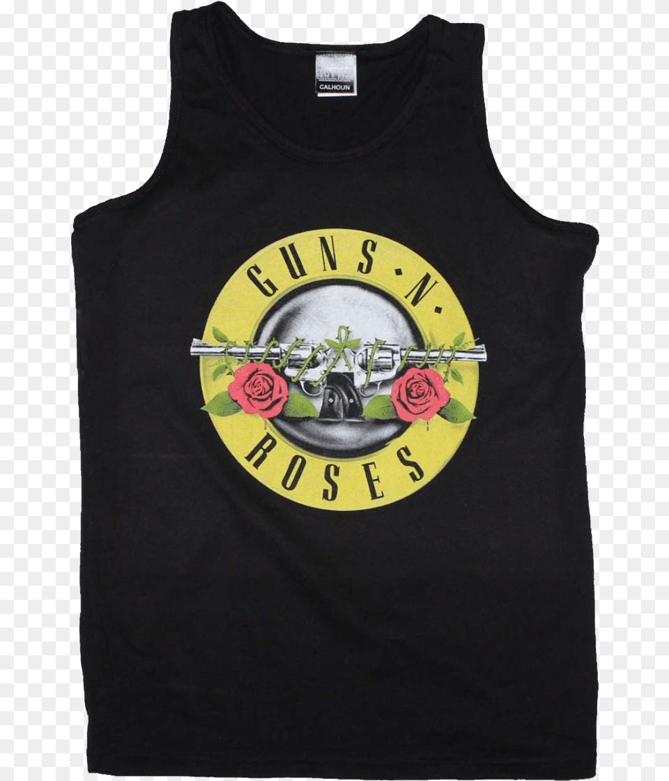 Guns N Gun N Roses Shirt, Clothing, T-shirt, Tank Top, Flower Png