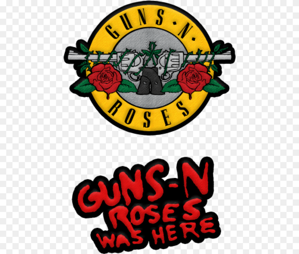 Guns N Roses, Logo, Flower, Plant, Rose Free Png Download