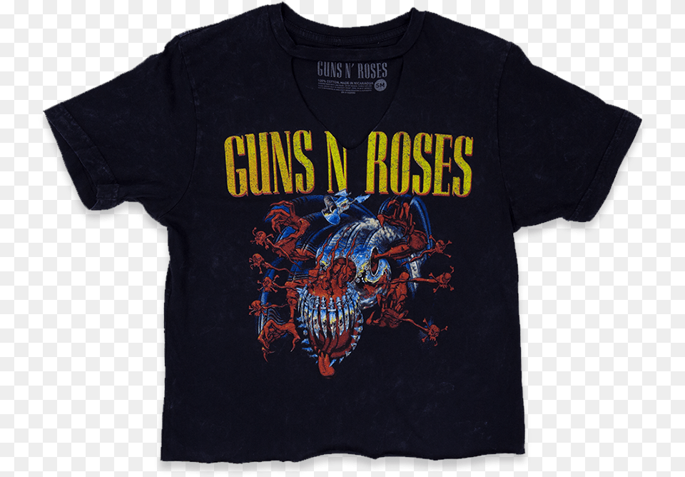 Guns N Roses, Clothing, Shirt, T-shirt, Adult Png Image